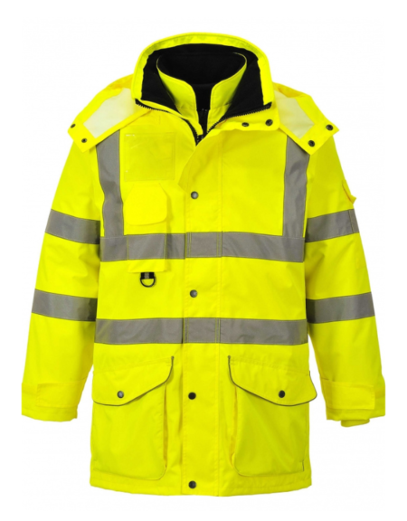 Portwest Hi-Vis 7-in-1 Traffic Jacket (S427)