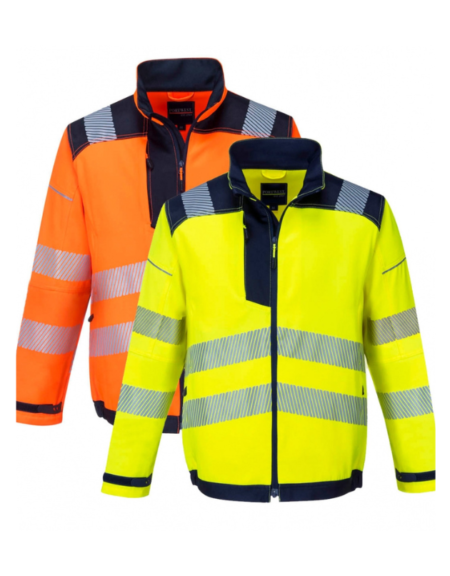 Portwest PW3 Hi-Vis Work Jacket (T500)
