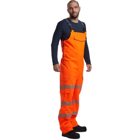 Hi vis bib and brace