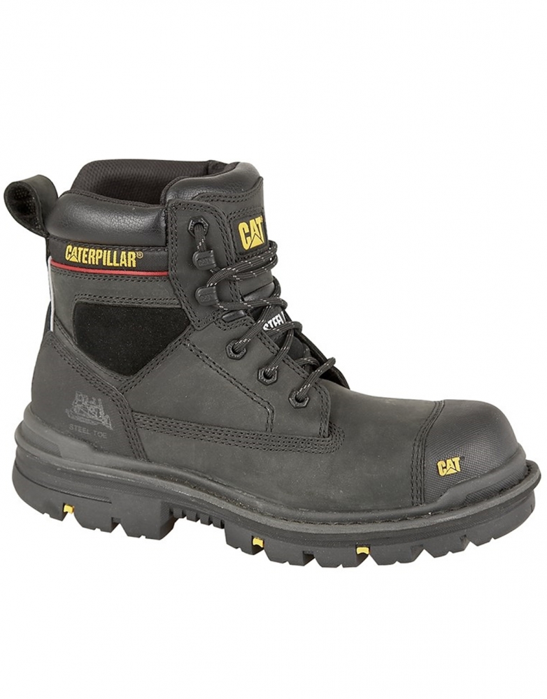 CATERPILLAR Gravel 6" waterproof Safety Work Boots S3 Oily Leather Size 6-13 UK 