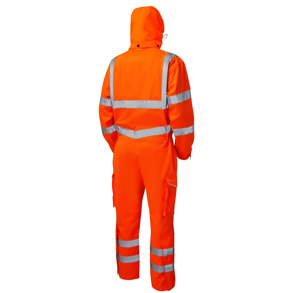 Portwest Hi Vis Reflective Pollycotton Coverall Overall Boiler Suit Railway RT42 
