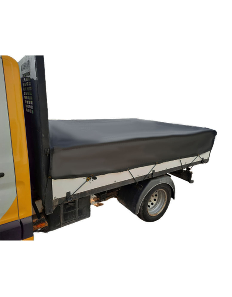 Close Mesh Lorry Cover - 10ft x 6ft 5 (3m x 2m) - BLACK