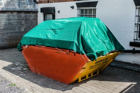 Close Mesh Skip Cover (8ft x 6ft / 2.4m x 1.8m)