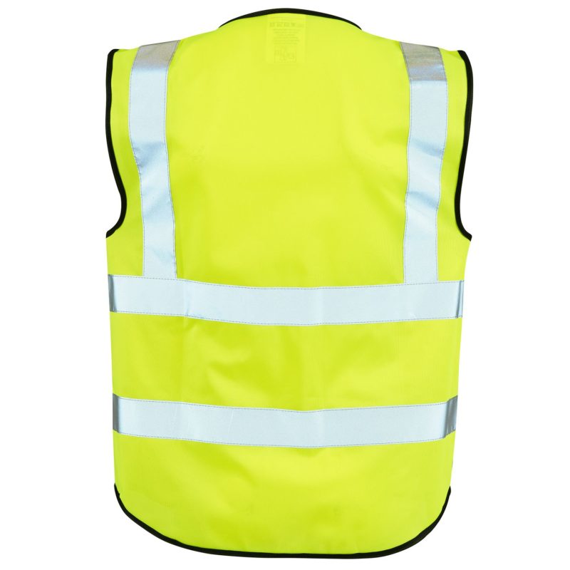 Yellow hi vis vest