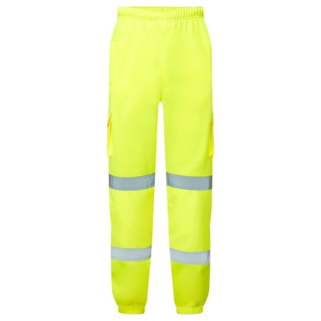 Yellow Hi VIs Jogging Bottoms