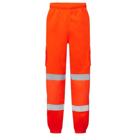 orange hi vis jogging bottoms