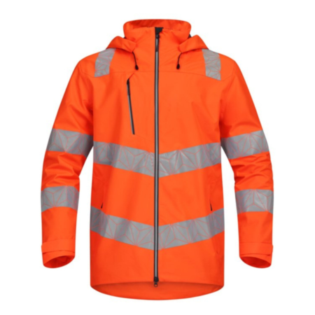 Waterproof Orange Shell Jacket