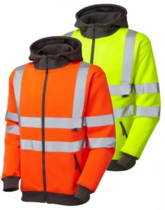 Leo High-Vis Jacket With Hoodie