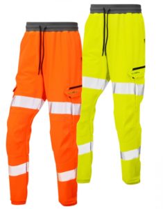 Leo Workwear Hi-Vis Joggers