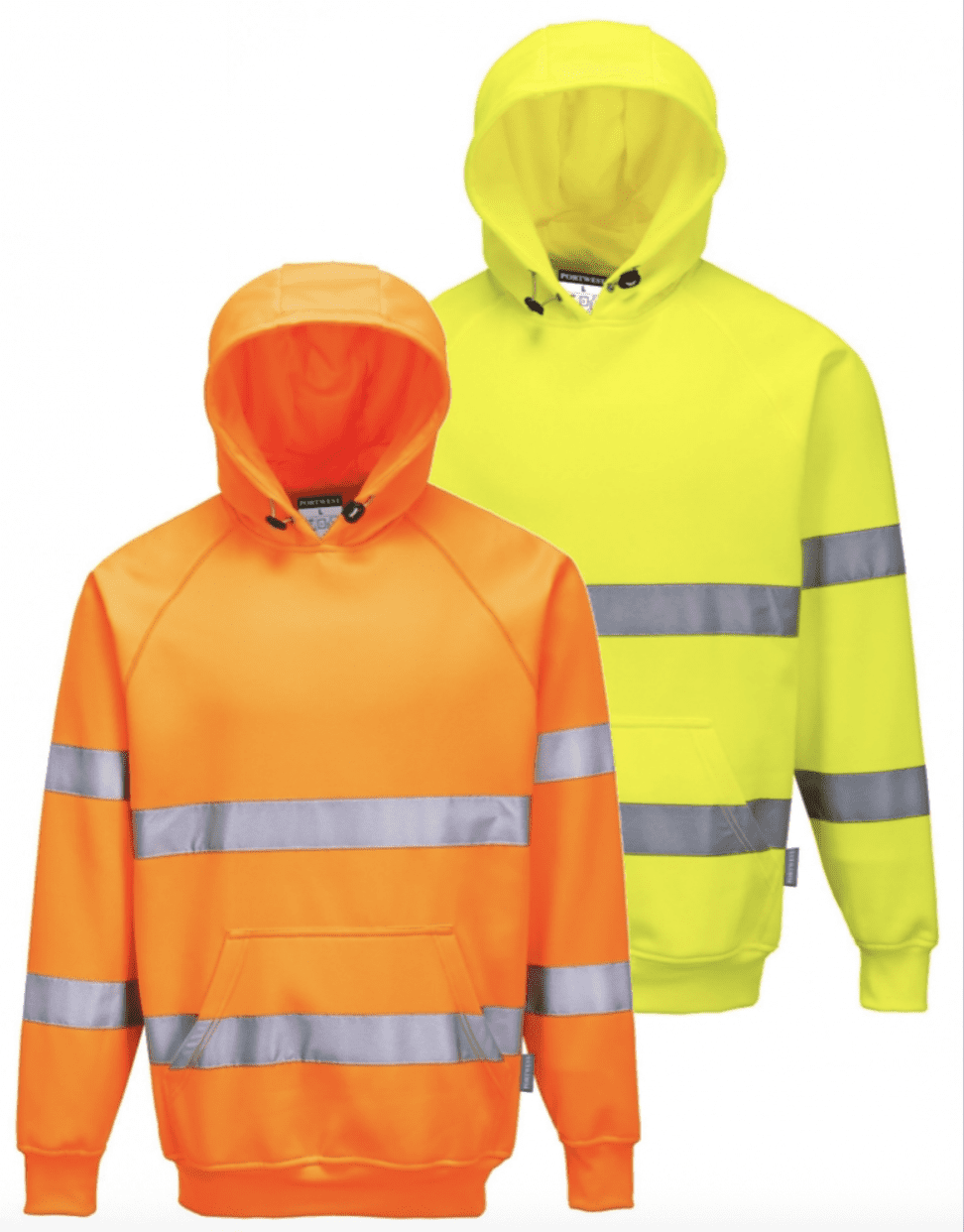Portwest Hi Vis Hooded Sweatshirt